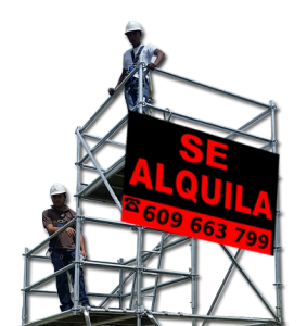 Alquiler andamios colgantes barcelona